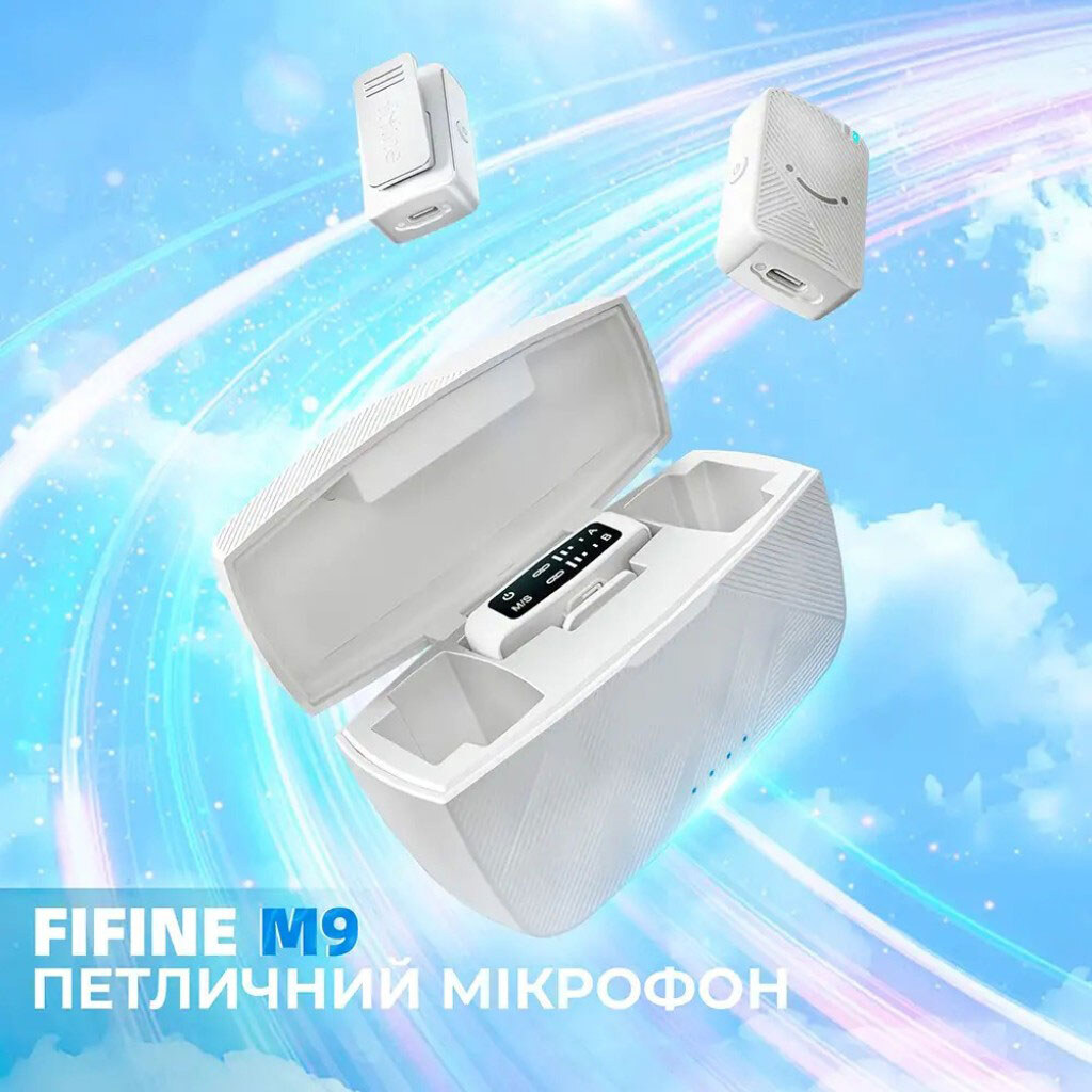 Микрофон Fifine M9W, Белый - № 6 Микрофон Fifine M9W, Белый - № 6