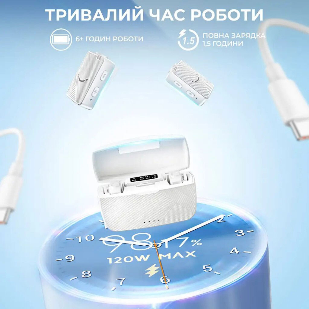 Микрофон Fifine M9W, Белый - № 8 Микрофон Fifine M9W, Белый - № 8