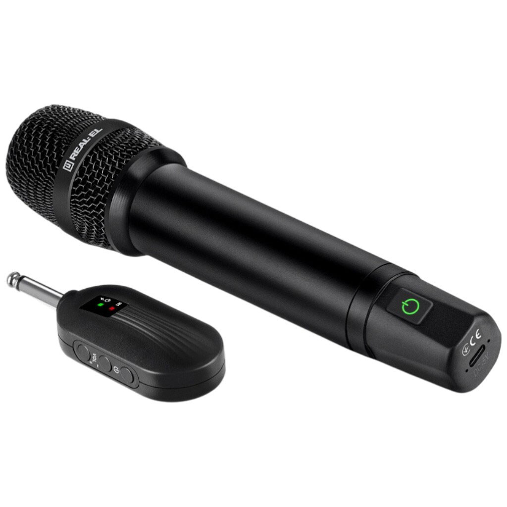 Микрофон REAL-EL KM-830, Черный - № 2 Микрофон REAL-EL KM-830, Черный - № 2
