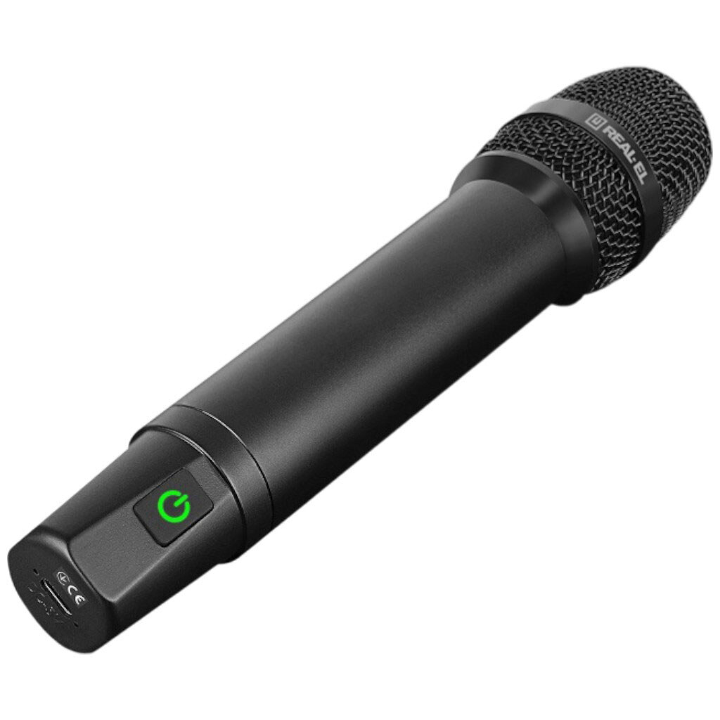 Микрофон REAL-EL KM-830, Черный - № 8 Микрофон REAL-EL KM-830, Черный - № 8
