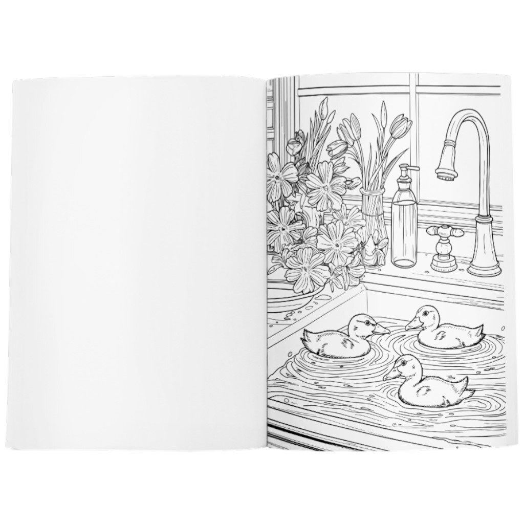 Розмальовка "Girl life" - № 4 Розмальовка "Girl life" - № 4