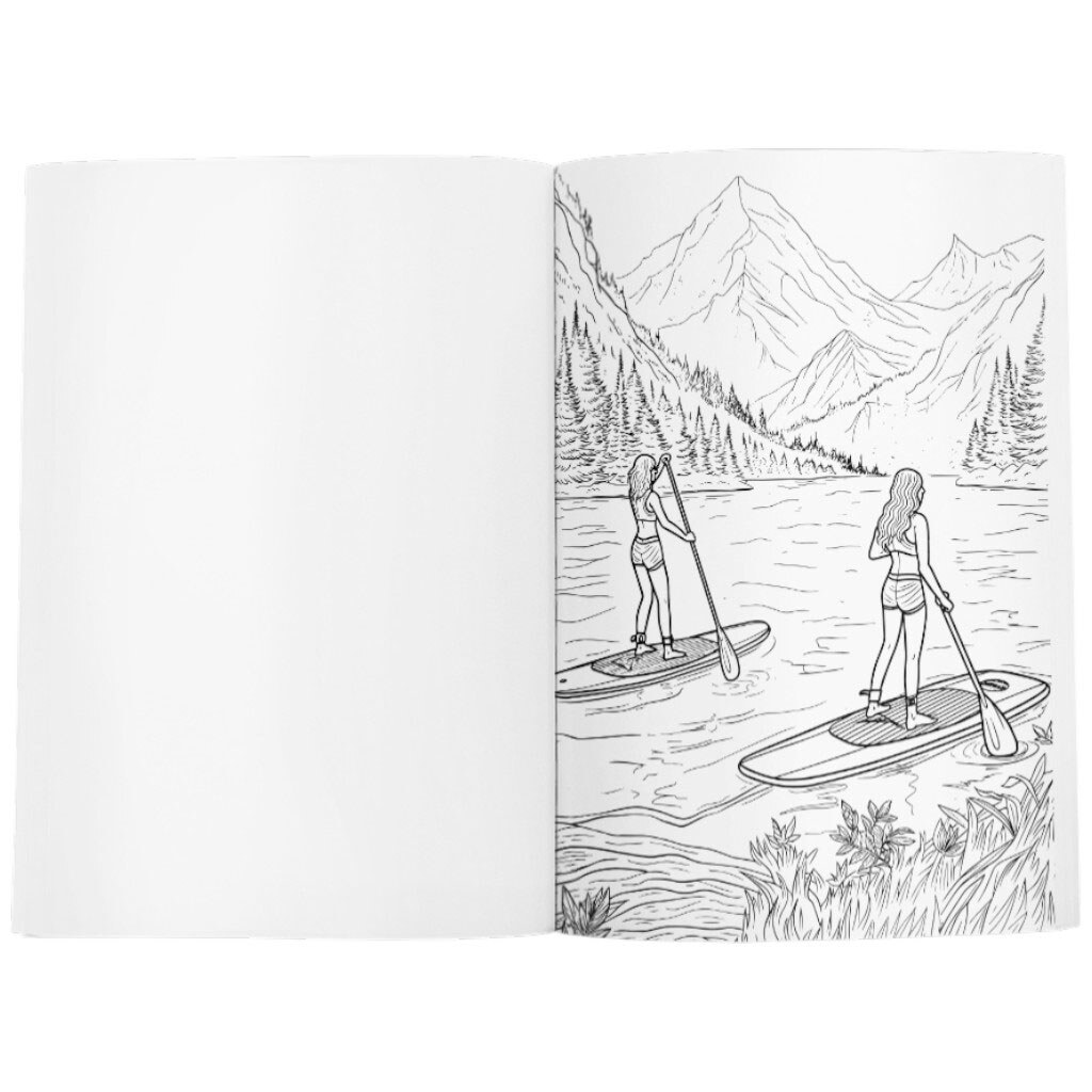 Розмальовка "Girl life" - № 5 Розмальовка "Girl life" - № 5