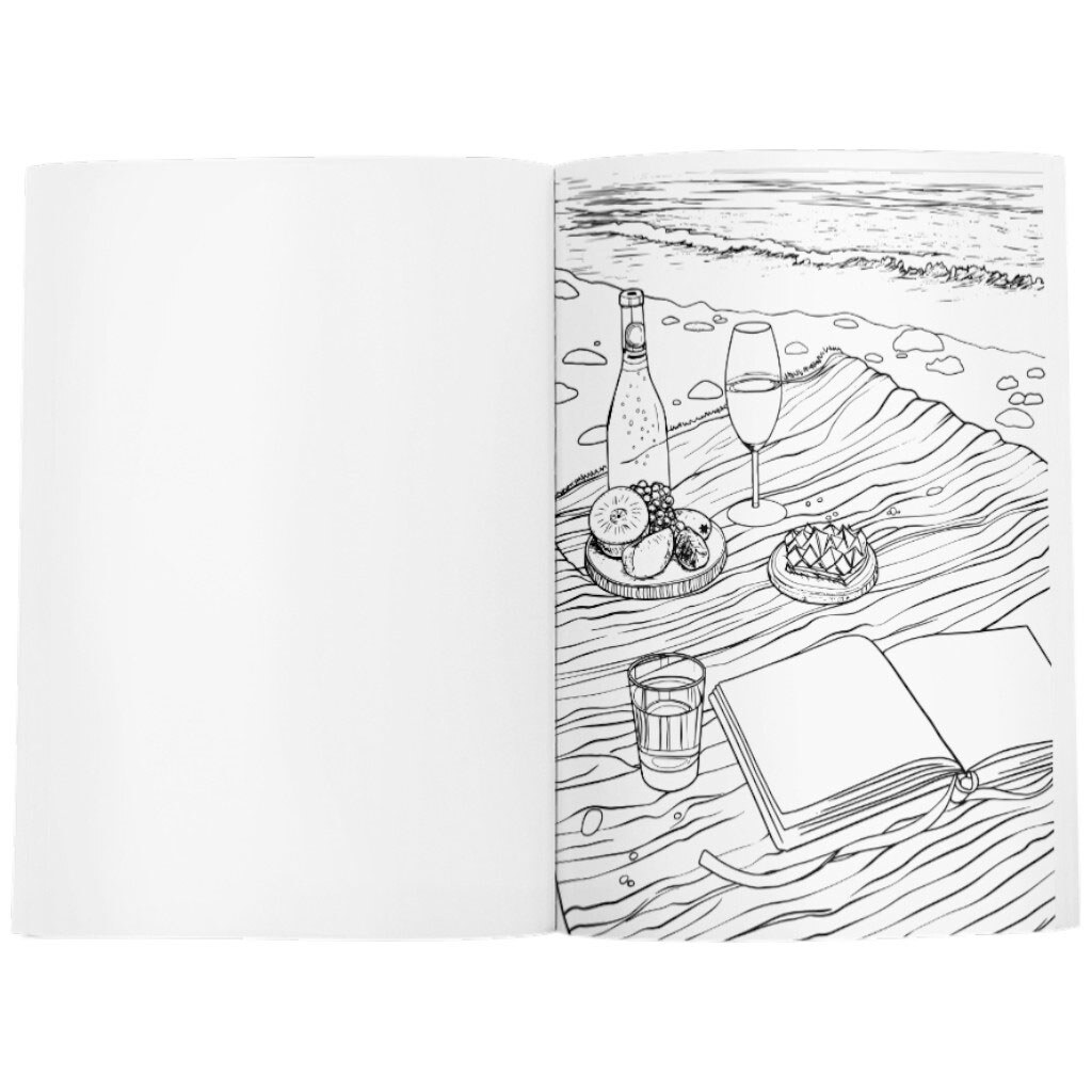 Розмальовка "Girl life" - № 7 Розмальовка "Girl life" - № 7