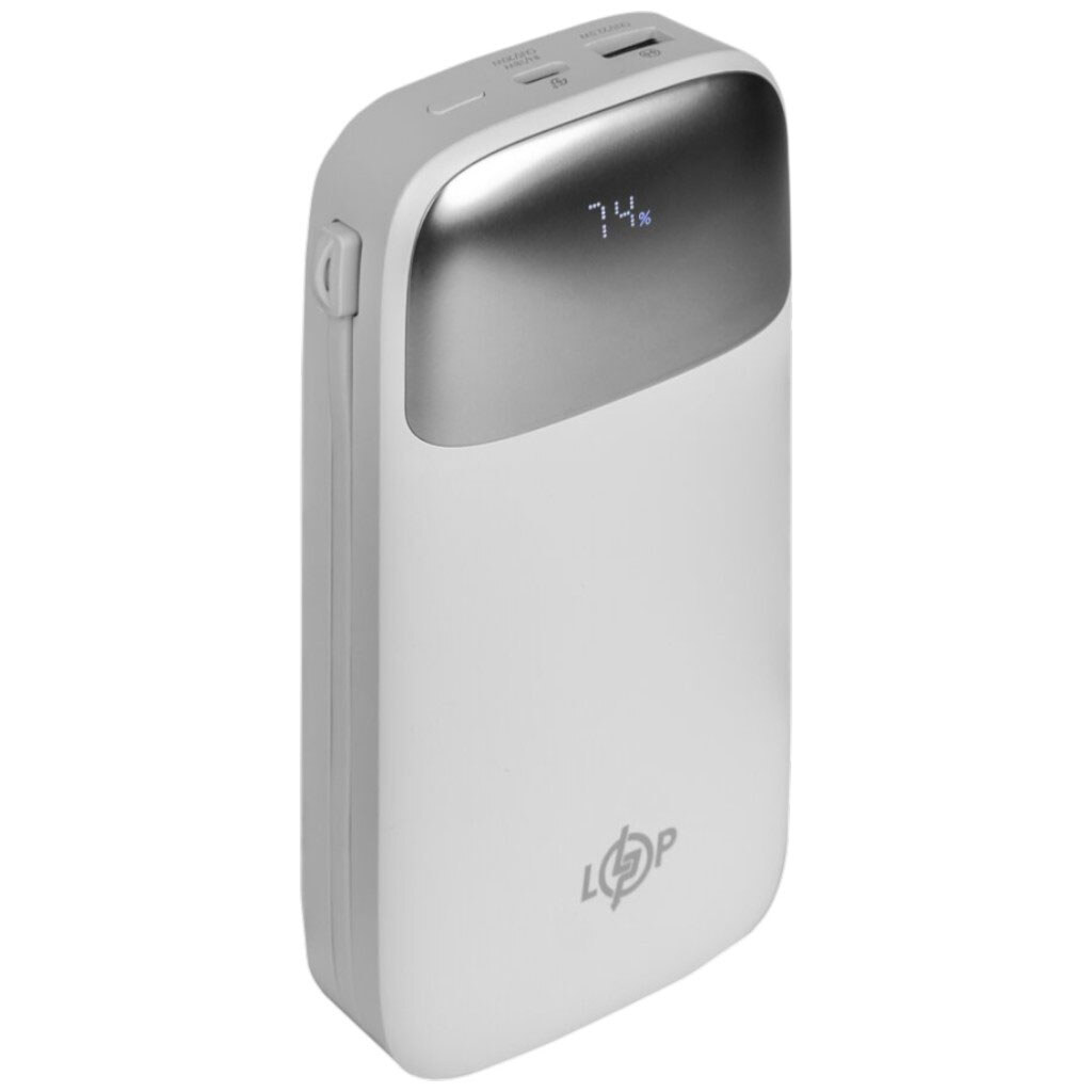 Портативная батарея (Power Bank) LogicPower LP PQ20, 20000 mAh, Белый - № 4 Портативная батарея (Power Bank) LogicPower LP PQ20, 20000 mAh, Белый - № 4