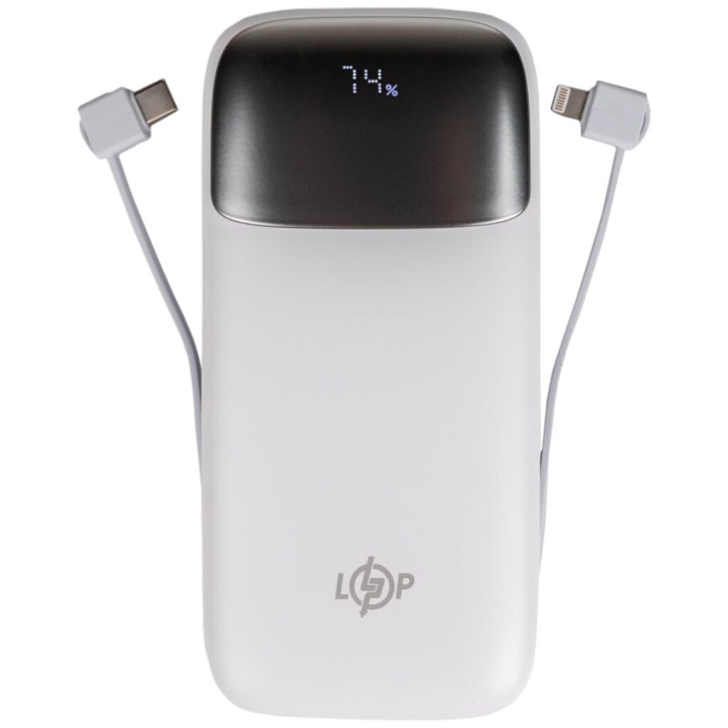 Портативная батарея (Power Bank) LogicPower LP PQ20, 20000 mAh, Белый - № 5 Портативная батарея (Power Bank) LogicPower LP PQ20, 20000 mAh, Белый - № 5