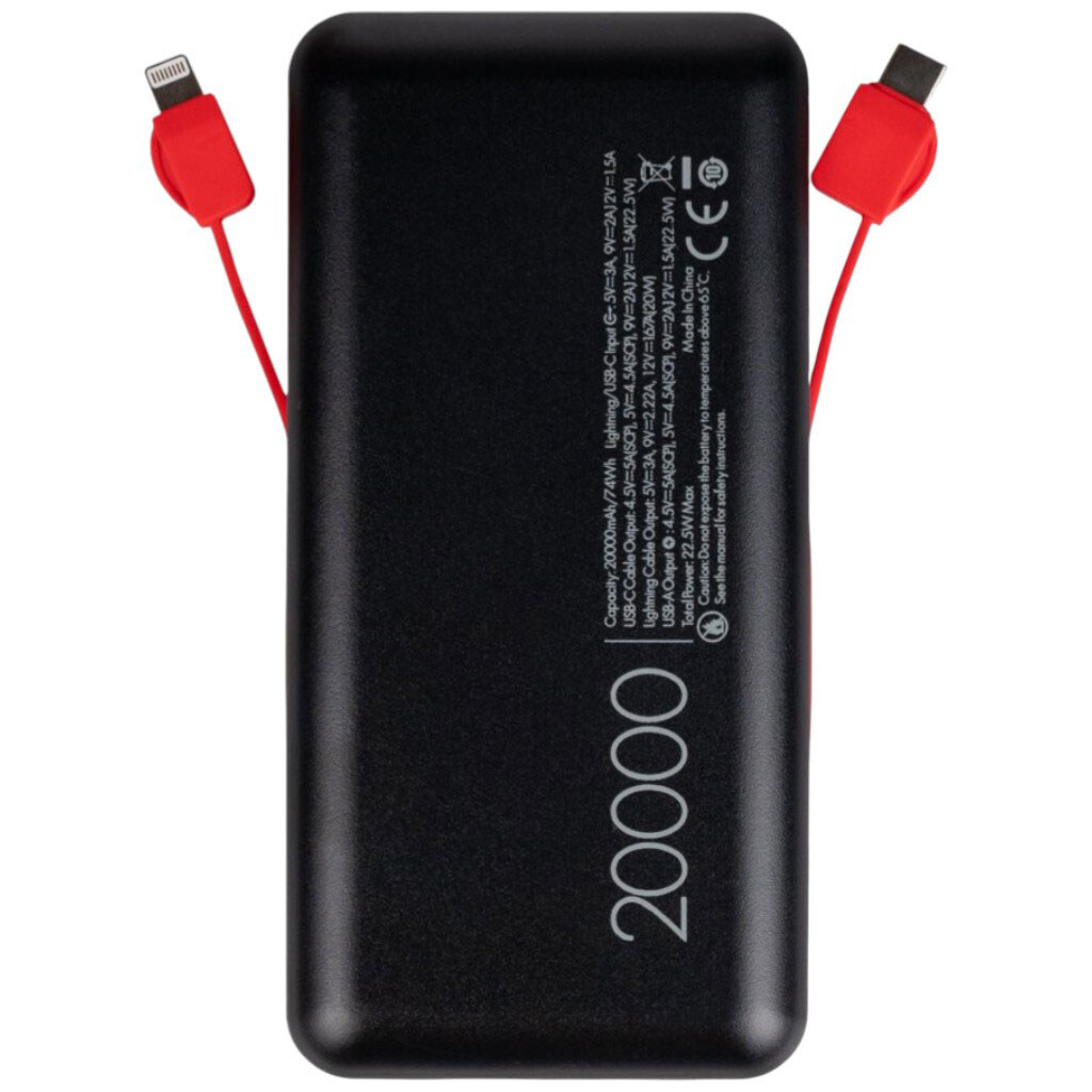Портативная батарея (Power Bank) LogicPower LP PQ24, 20000 mAh, Черный - № 3 Портативная батарея (Power Bank) LogicPower LP PQ24, 20000 mAh, Черный - № 3