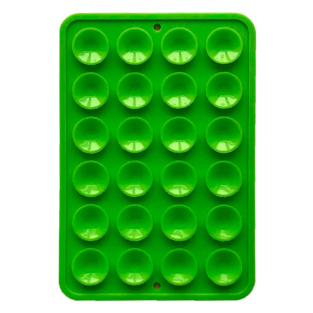 Тримач-присоска Sticker Side Silicone, Лаймовий - № 1 Тримач-присоска Sticker Side Silicone, Лаймовий - № 1