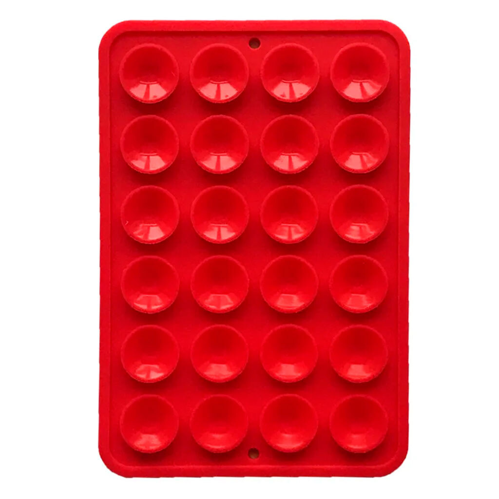 Тримач-присоска Sticker Side Silicone, Червоний - № 1 Тримач-присоска Sticker Side Silicone, Червоний - № 1