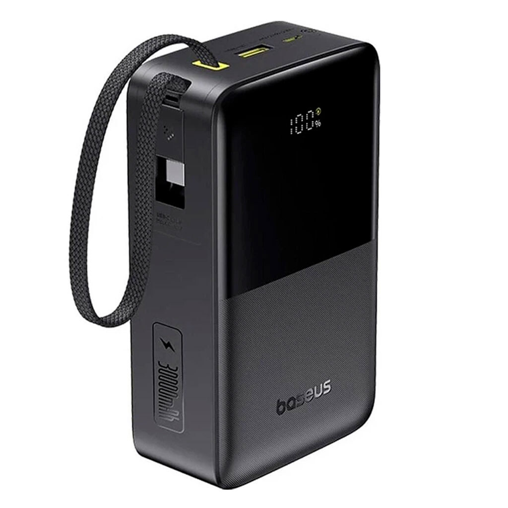 Портативна батарея (Power Bank) Baseus E0028100 EnerFill FC51 Bipow2 Pro, 30000 mAh, Чорний - № 1 Портативна батарея (Power Bank) Baseus E0028100 EnerFill FC51 Bipow2 Pro, 30000 mAh, Чорний - № 1