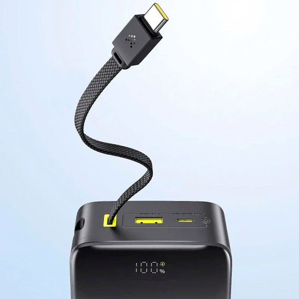 Портативна батарея (Power Bank) Baseus E0028100 EnerFill FC51 Bipow2 Pro, 30000 mAh, Чорний - № 3 Портативна батарея (Power Bank) Baseus E0028100 EnerFill FC51 Bipow2 Pro, 30000 mAh, Чорний - № 3