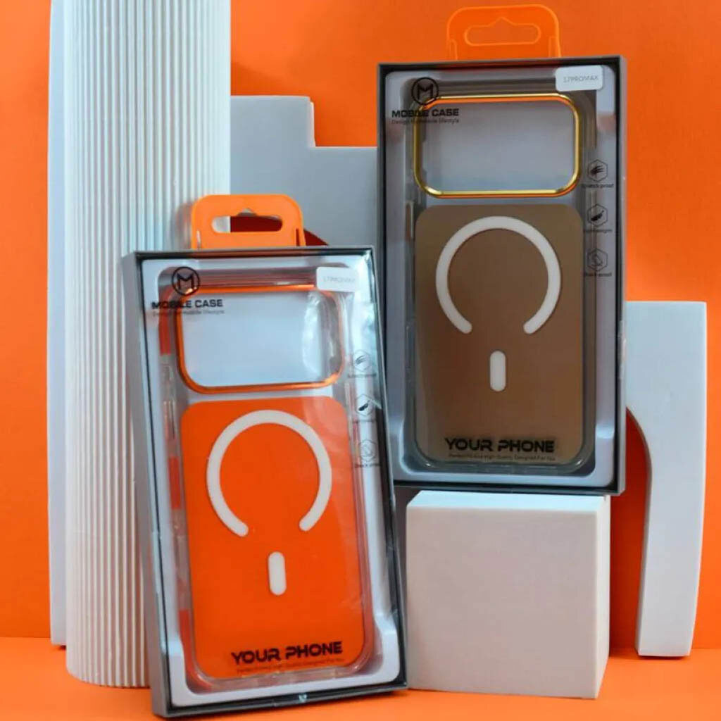 Чехол (накладка) Apple iPhone 17, Elegant, MagSafe, Белый - № 5 Чехол (накладка) Apple iPhone 17, Elegant, MagSafe, Белый - № 5