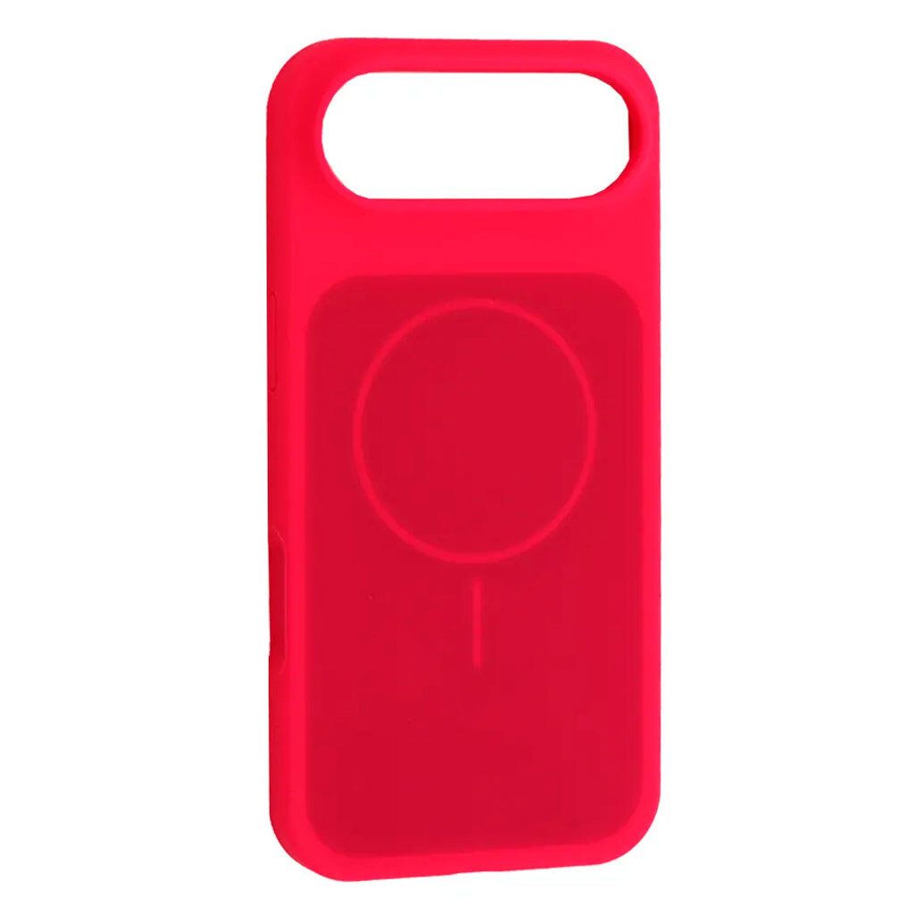 Чохол (накладка) Apple iPhone 17 Air, Air Beats Two Colors, Fluorescent, MagSafe, Червоний - № 1 Чохол (накладка) Apple iPhone 17 Air, Air Beats Two Colors, Fluorescent, MagSafe, Червоний - № 1