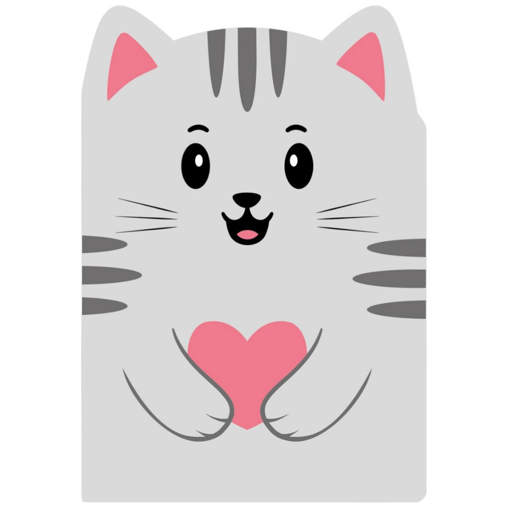 Блокнот детский с фигурной вырубкой, 48 листов, Рюкзачок - № 3 Блокнот детский с фигурной вырубкой, 48 листов, Рюкзачок - № 3