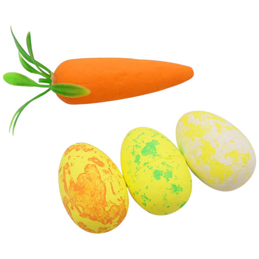 Набір пасхального декору WonderTime "Яйця та морква" - № 2 Набір пасхального декору WonderTime "Яйця та морква" - № 2