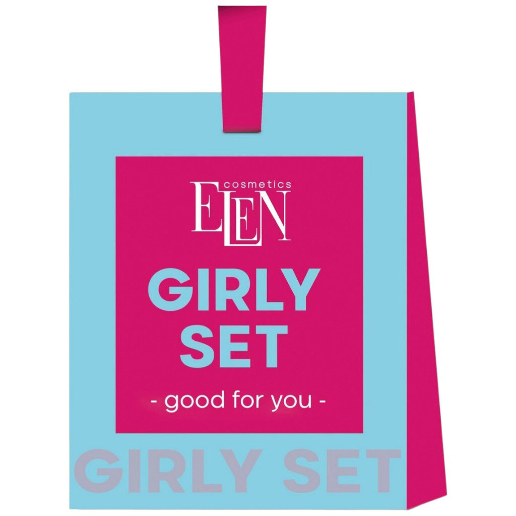 Набір для догляду за тілом ELEN cosmetics Girly: гель, лосьйон - № 1 Набір для догляду за тілом ELEN cosmetics Girly: гель, лосьйон - № 1