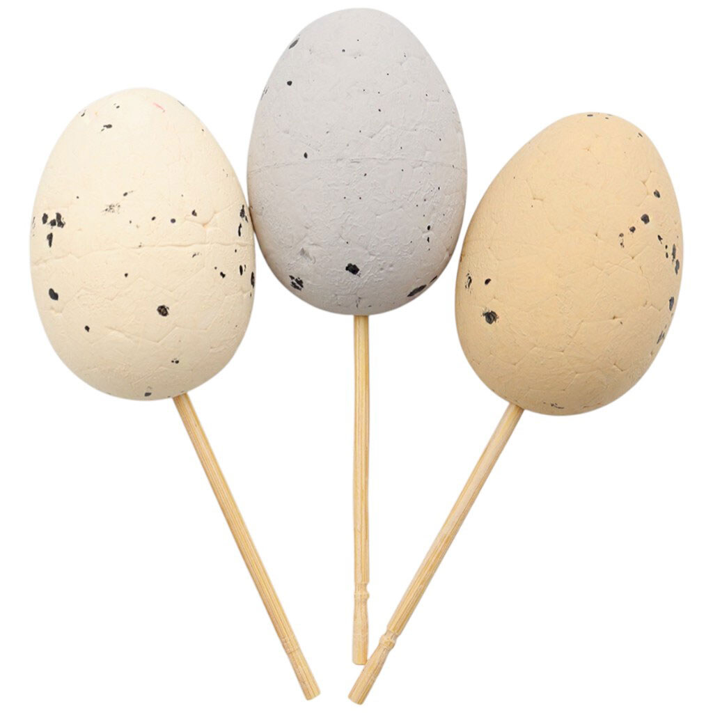 Набор декоративных яиц на палочке WonderTime - № 2 Набор декоративных яиц на палочке WonderTime - № 2