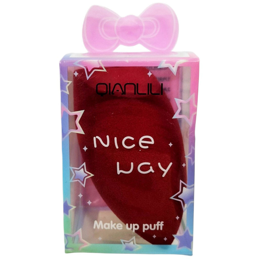 Спонж для макияжа объемный скошенный в ассортименте - № 1 Спонж для макияжа объемный скошенный в ассортименте - № 1