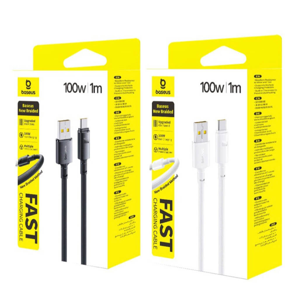 USB кабель Baseus E0426W01/E0426W03, Type-C, 1.0 м., Белый - № 6 USB кабель Baseus E0426W01/E0426W03, Type-C, 1.0 м., Белый - № 6