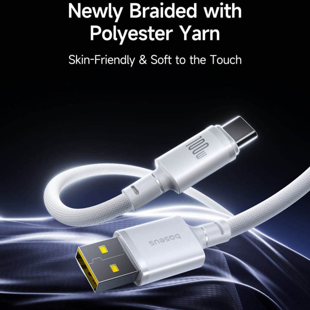 USB кабель Baseus E0426W01/E0426W03, Type-C, 1.0 м., Черный - № 3 USB кабель Baseus E0426W01/E0426W03, Type-C, 1.0 м., Черный - № 3