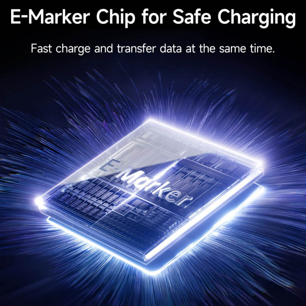 USB кабель Baseus E0426W00/E0426V01, Type-C, 1.0 м., Белый - № 6 USB кабель Baseus E0426W00/E0426V01, Type-C, 1.0 м., Белый - № 6