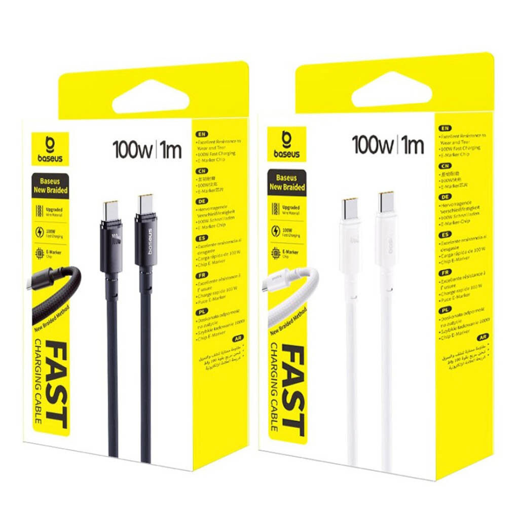 USB кабель Baseus E0426W00/E0426V01, Type-C, 1.0 м., Белый - № 7 USB кабель Baseus E0426W00/E0426V01, Type-C, 1.0 м., Белый - № 7