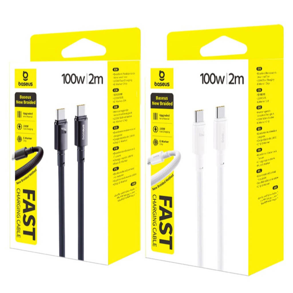 USB кабель Baseus E0426V02/E0426V00, Type-C, 2.0 м., Белый - № 7 USB кабель Baseus E0426V02/E0426V00, Type-C, 2.0 м., Белый - № 7