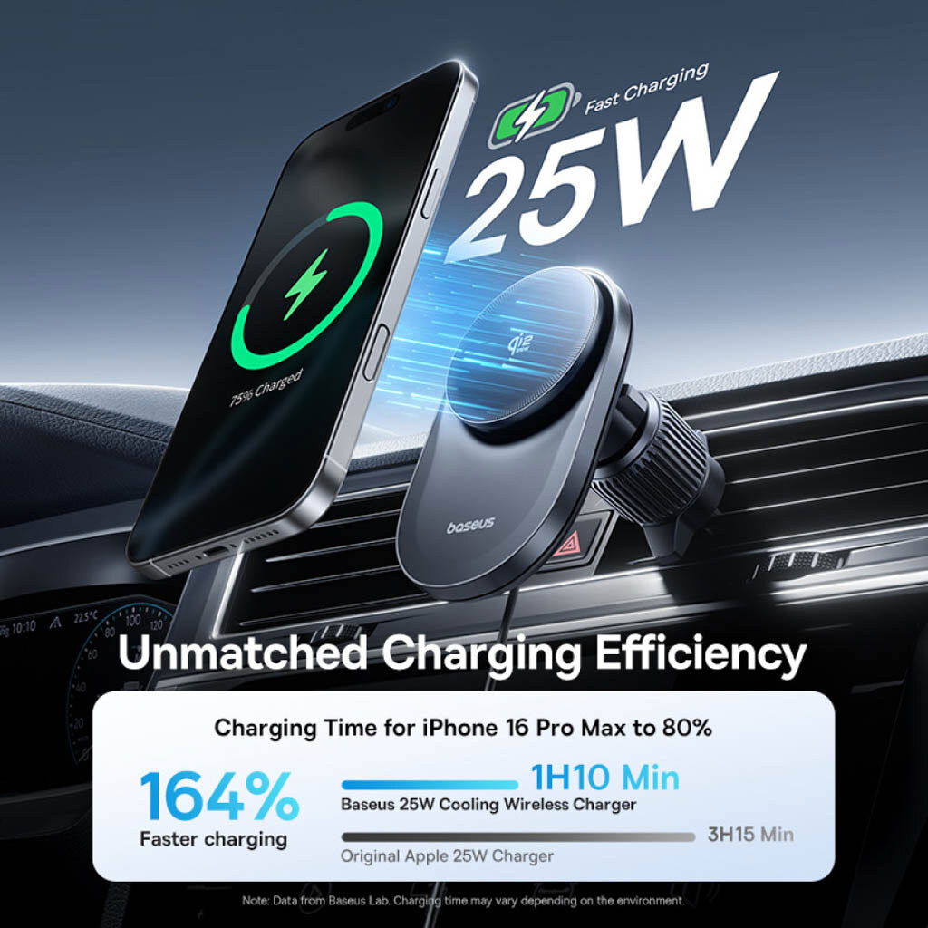 Тримач (холдер) Baseus C0013N00 PrimeTrip VC2 Pro, Чорний - № 6 Тримач (холдер) Baseus C0013N00 PrimeTrip VC2 Pro, Чорний - № 6