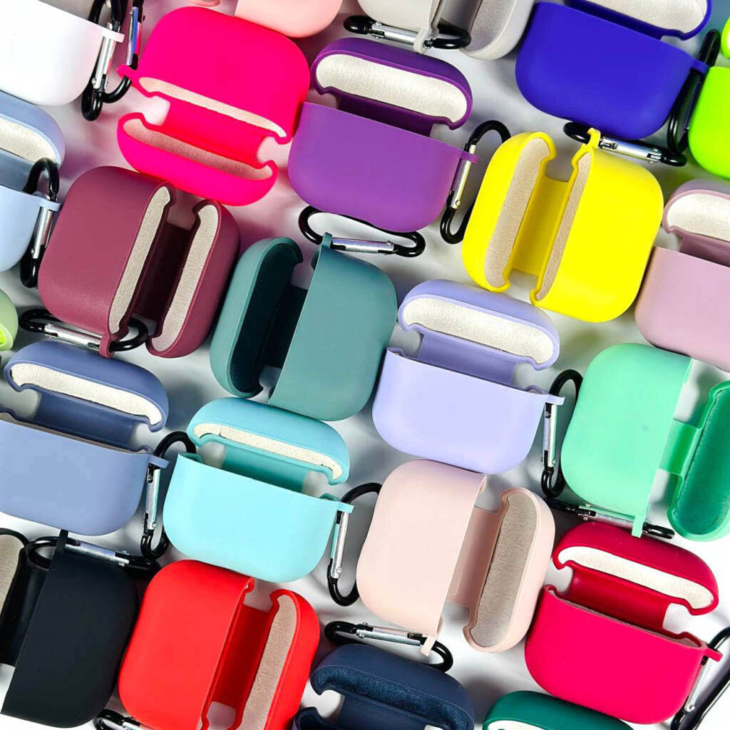 Чехол (накладка) Apple AirPods Pro, Hang Case, Mint Green, Зеленый - № 8 Чехол (накладка) Apple AirPods Pro, Hang Case, Mint Green, Зеленый - № 8