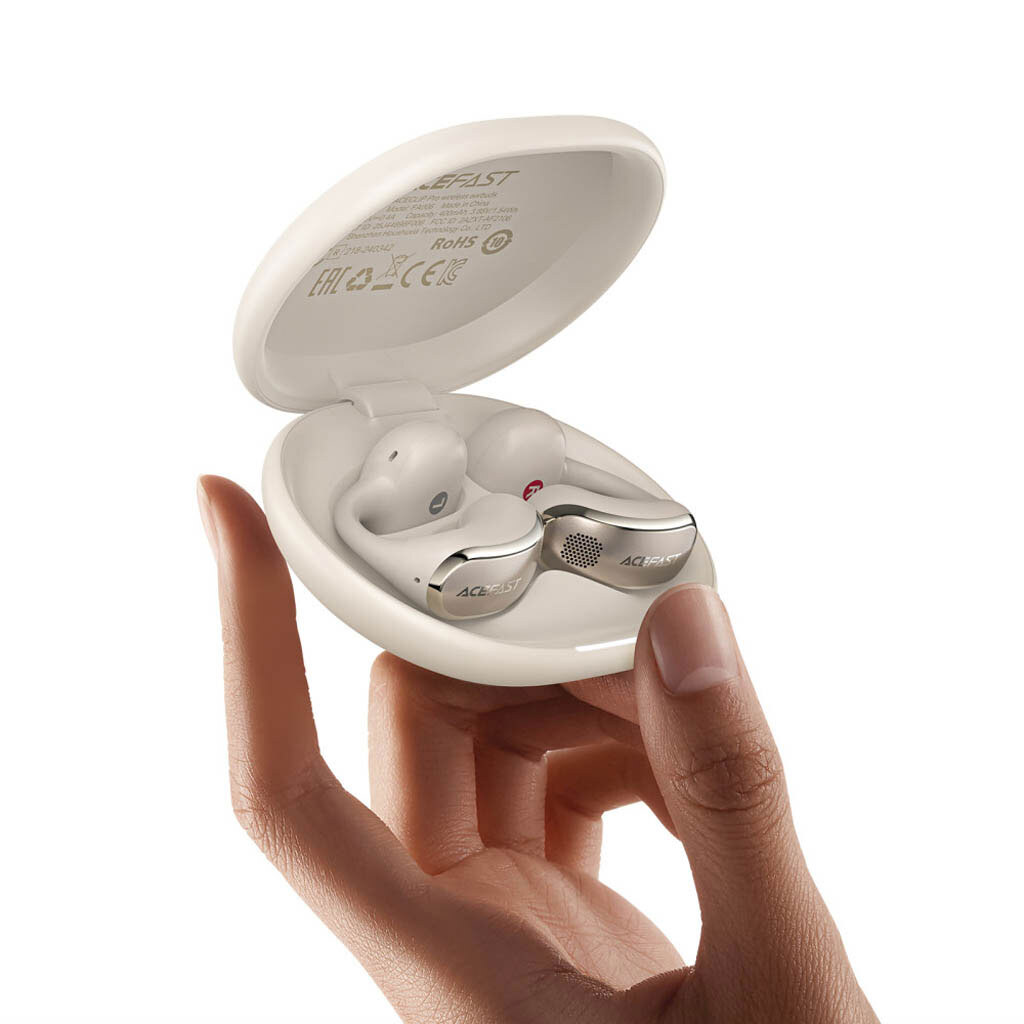 Bluetooth-гарнитура AceFast FA006 ACECLIP Pro, Стерео, Золотой - № 2 Bluetooth-гарнитура AceFast FA006 ACECLIP Pro, Стерео, Золотой - № 2