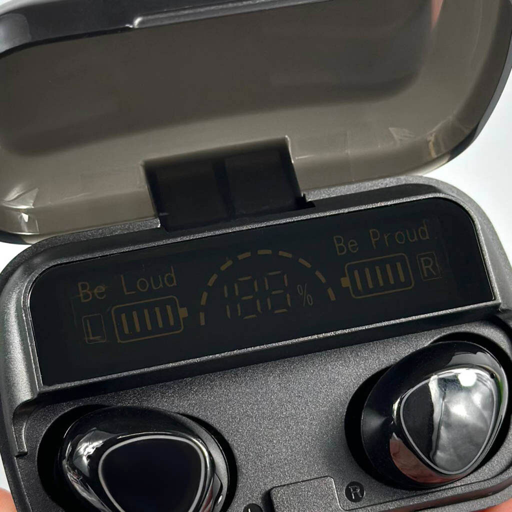 Bluetooth-гарнітура M10, Стерео, Чорний - № 4 Bluetooth-гарнітура M10, Стерео, Чорний - № 4