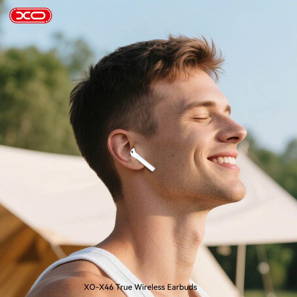 Bluetooth-гарнитура XO X46 Earbuds, Стерео, Белый - № 6 Bluetooth-гарнитура XO X46 Earbuds, Стерео, Белый - № 6