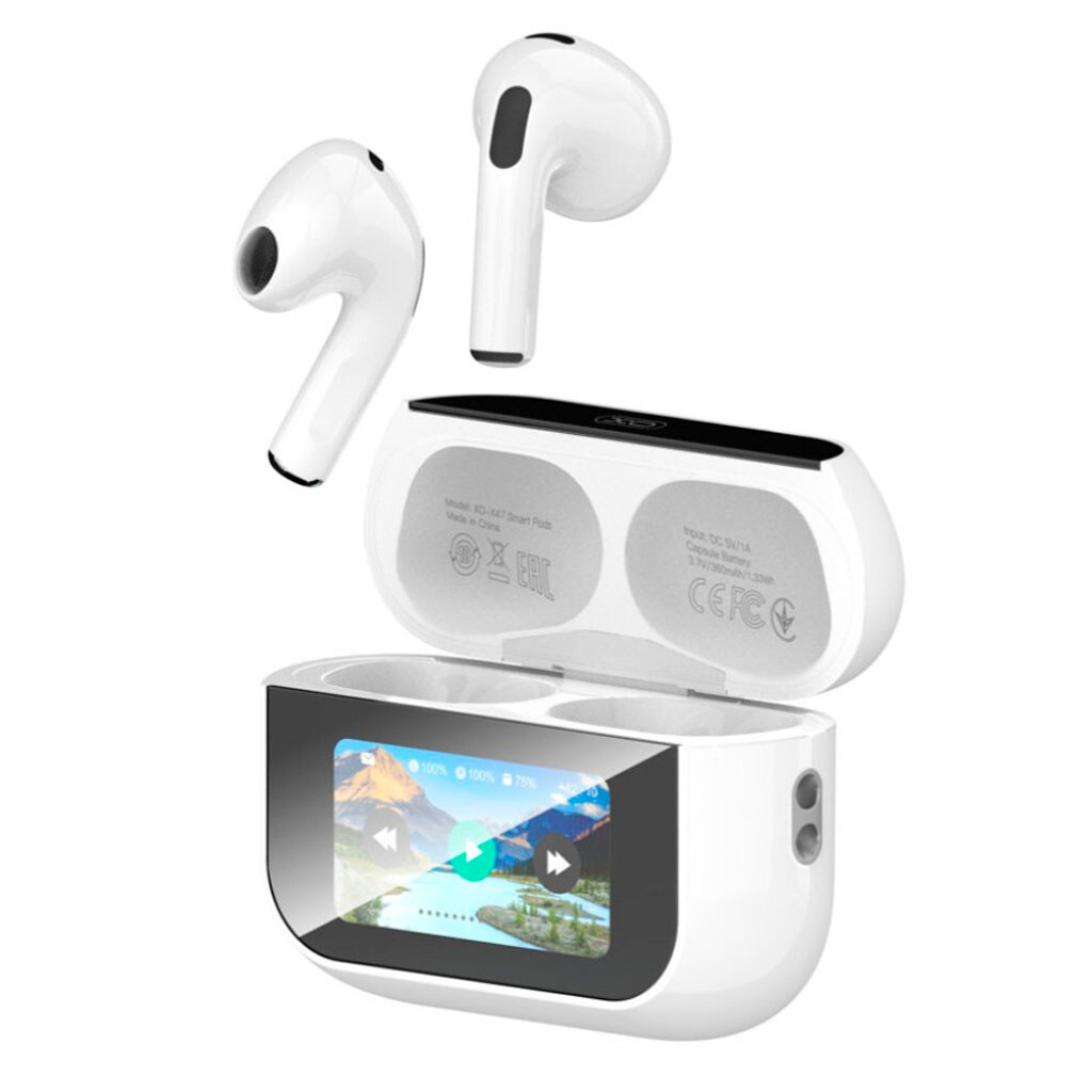 Bluetooth-гарнитура XO X47 Earbuds, Стерео, Белый - № 1 Bluetooth-гарнитура XO X47 Earbuds, Стерео, Белый - № 1
