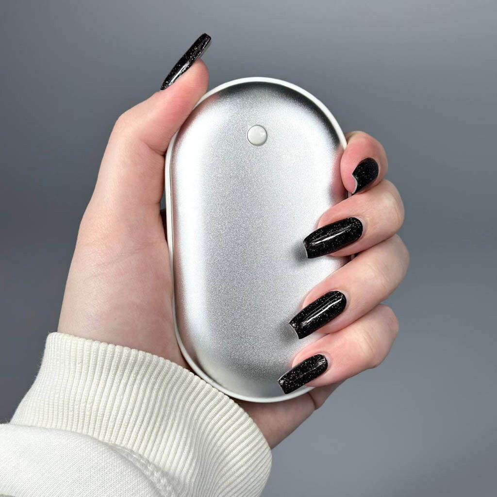 Грелка для рук DYT-Q11, Срібна - № 2 Грелка для рук DYT-Q11, Срібна - № 2