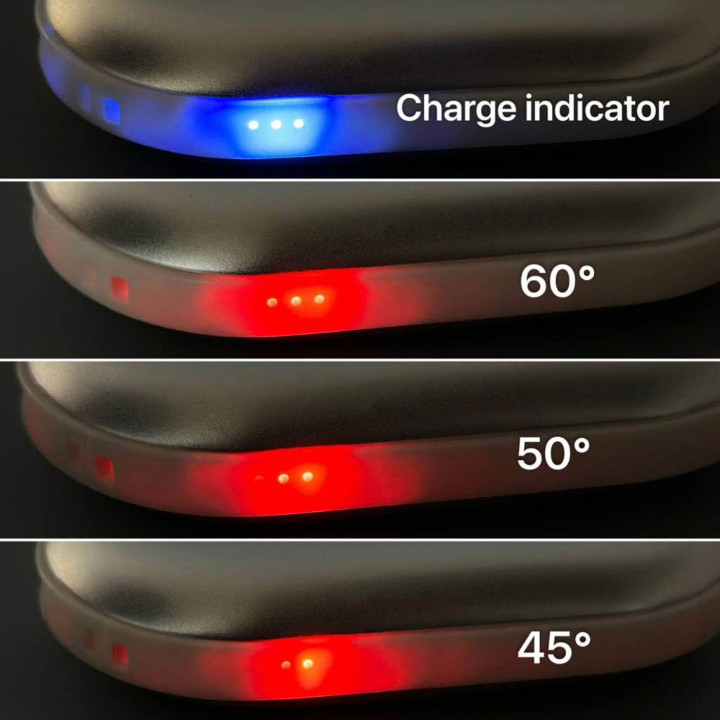 Грелка для рук DYT-Q11, Срібна - № 5 Грелка для рук DYT-Q11, Срібна - № 5