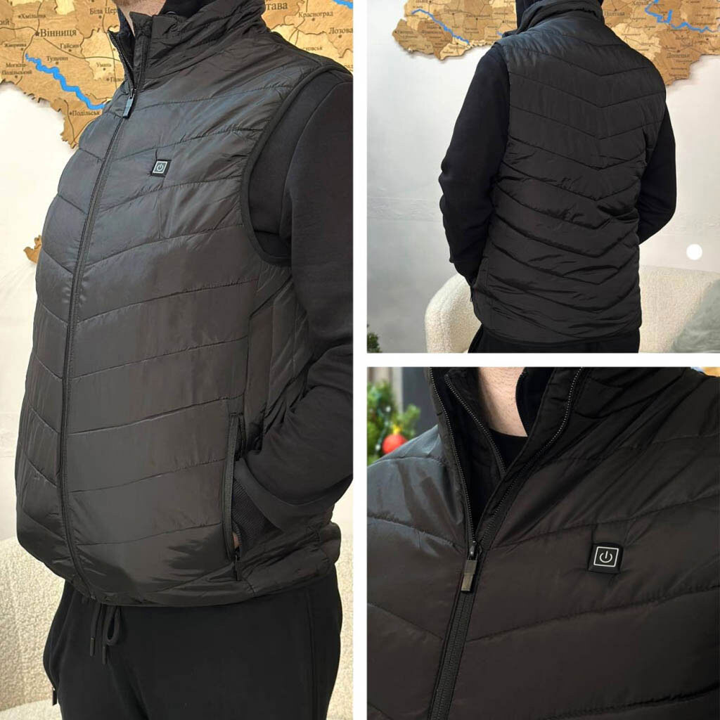 Жилет, Черный - № 4 Жилет, Черный - № 4