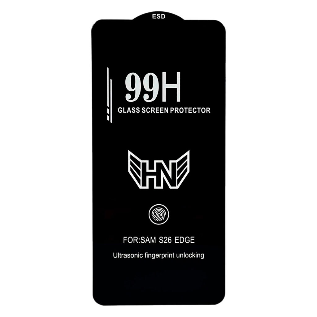 Защитное стекло Samsung Galaxy S26 Edge, 99H, 2.5D, Черный - № 1 Защитное стекло Samsung Galaxy S26 Edge, 99H, 2.5D, Черный - № 1