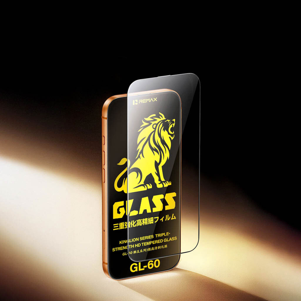 Защитное стекло Apple iPhone 15, Remax GL-60 Kinglion, Черный - № 4 Защитное стекло Apple iPhone 15, Remax GL-60 Kinglion, Черный - № 4