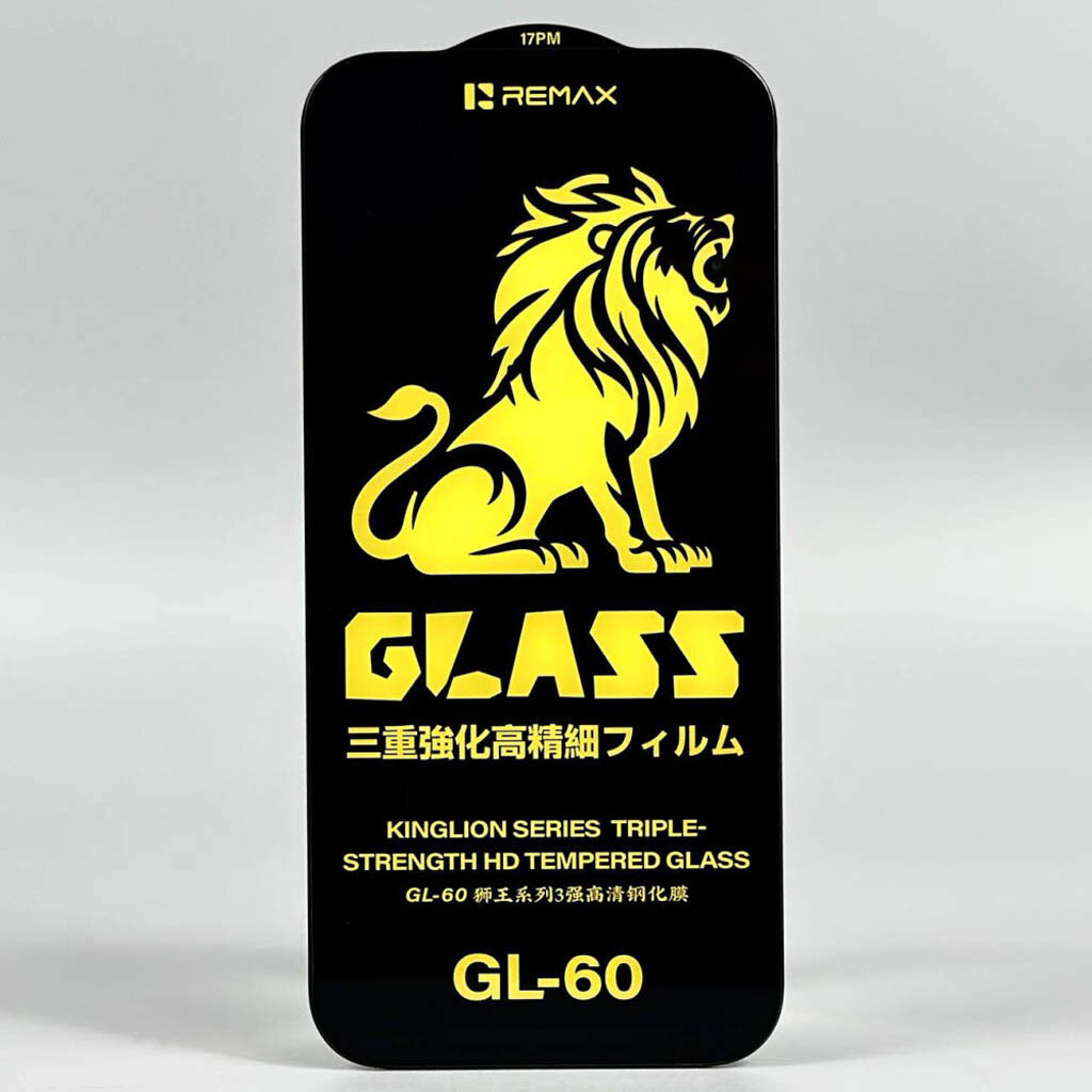 Защитное стекло Apple iPhone 16 Pro, Remax GL-60 Kinglion, Черный - № 2 Защитное стекло Apple iPhone 16 Pro, Remax GL-60 Kinglion, Черный - № 2