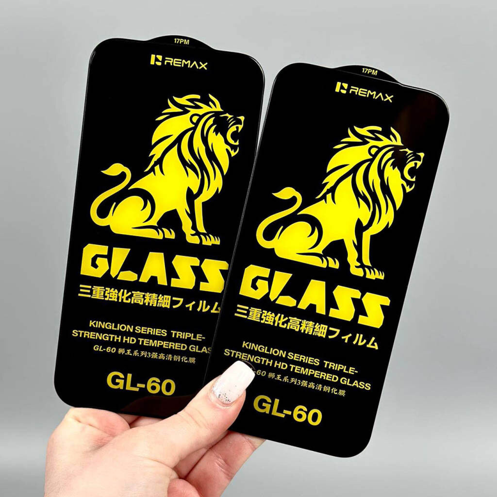 Захисне скло Apple iPhone 17 Air, Remax GL-60 Kinglion, Чорний - № 3 Захисне скло Apple iPhone 17 Air, Remax GL-60 Kinglion, Чорний - № 3