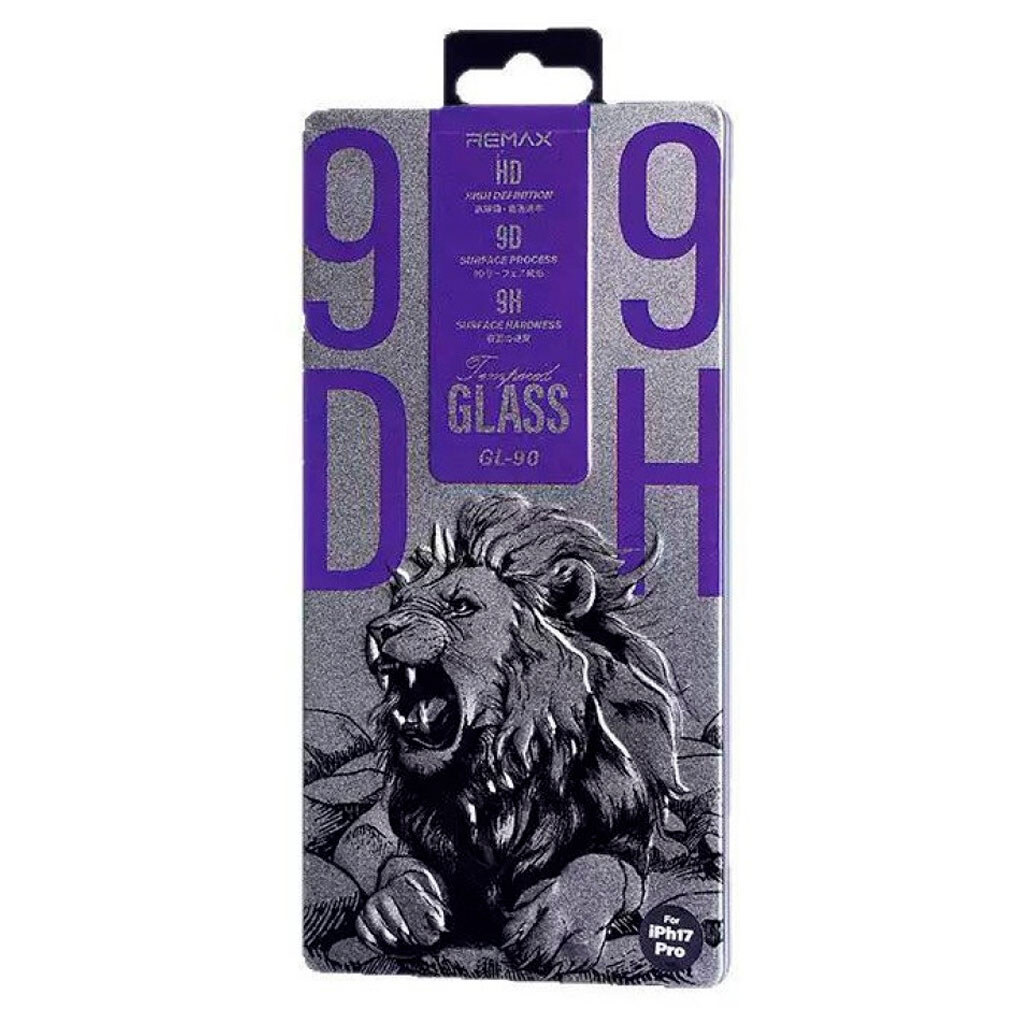 Защитное стекло Apple iPhone 17 Air, Remax GL-90 Kinglion, Черный - № 1 Защитное стекло Apple iPhone 17 Air, Remax GL-90 Kinglion, Черный - № 1