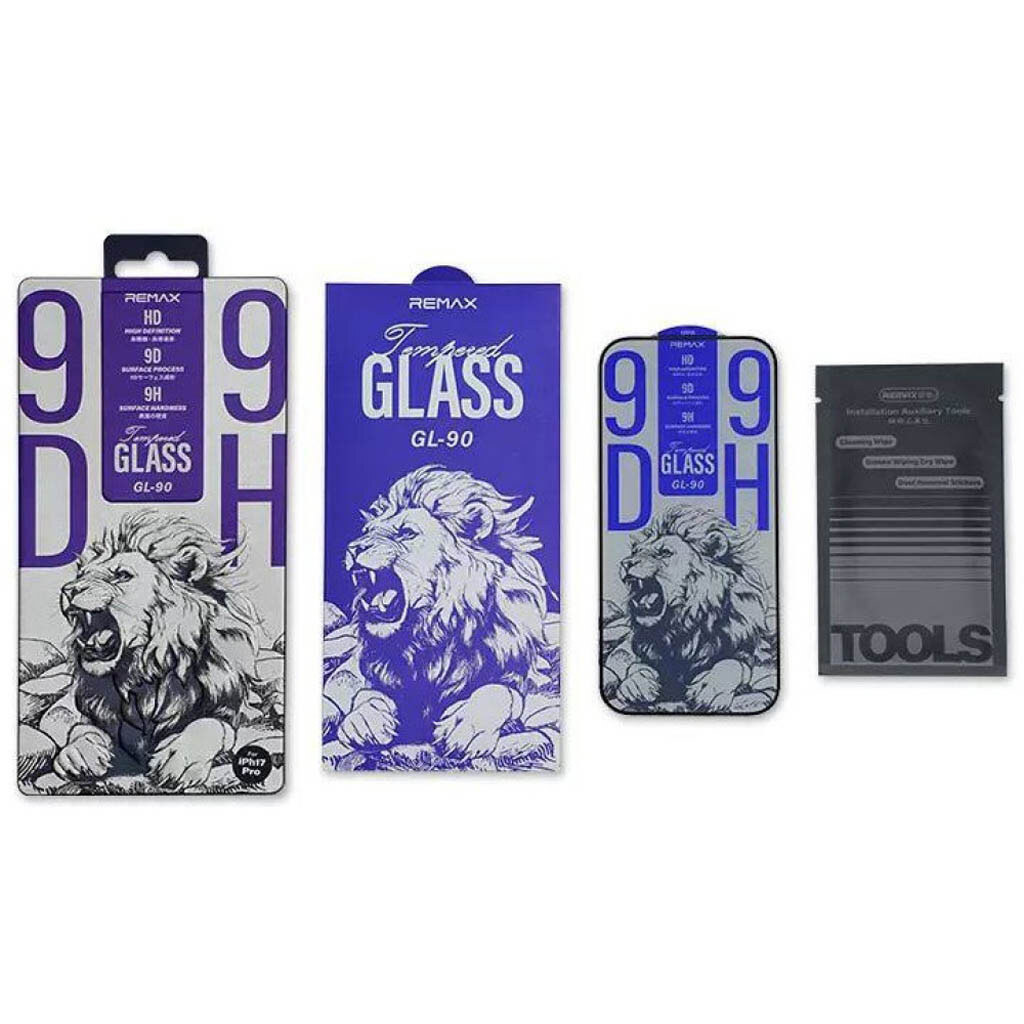 Защитное стекло Apple iPhone 17 Air, Remax GL-90 Kinglion, Черный - № 5 Защитное стекло Apple iPhone 17 Air, Remax GL-90 Kinglion, Черный - № 5