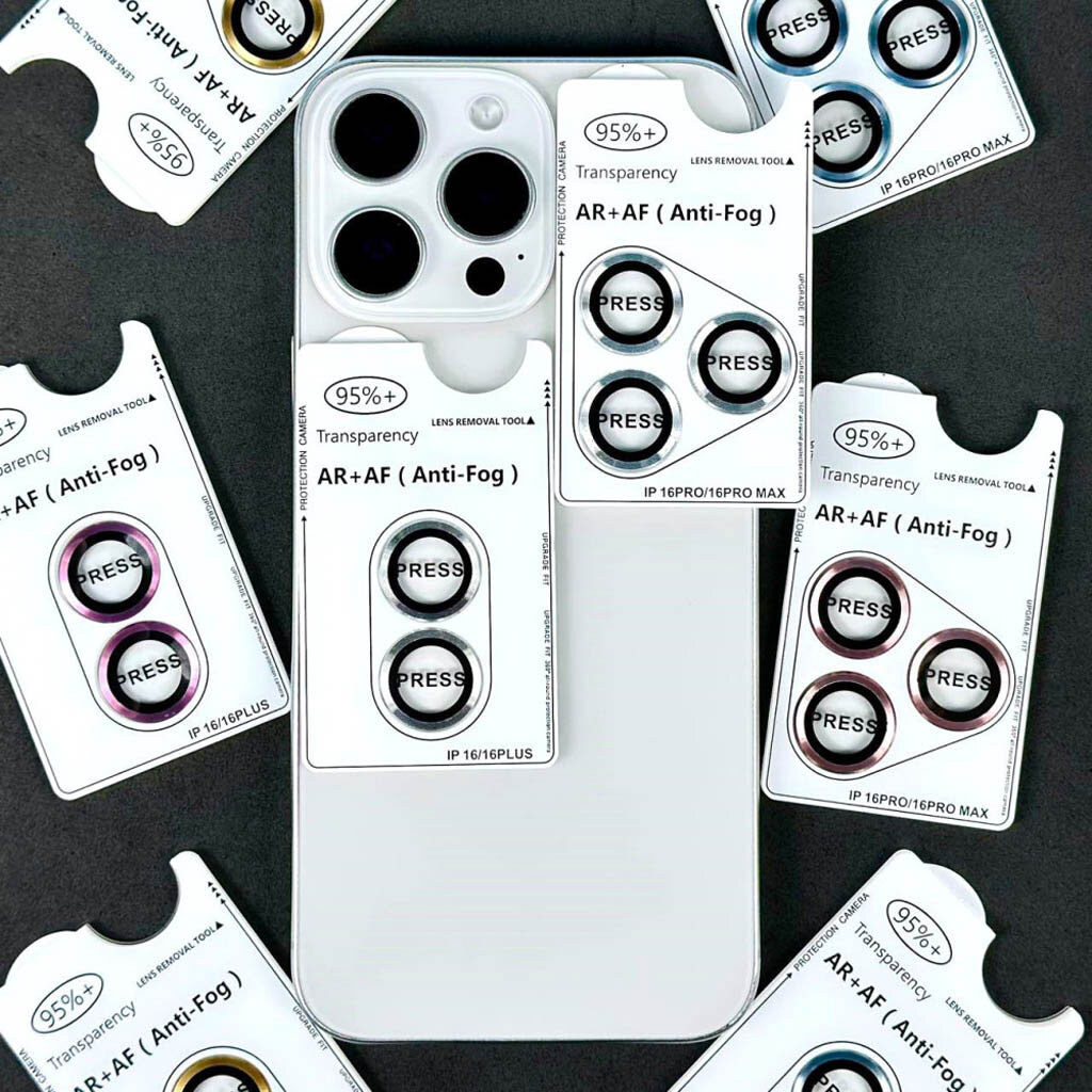 Захисне скло камери Apple iPhone 17, Metal Classic, Золотий - № 2 Захисне скло камери Apple iPhone 17, Metal Classic, Золотий - № 2