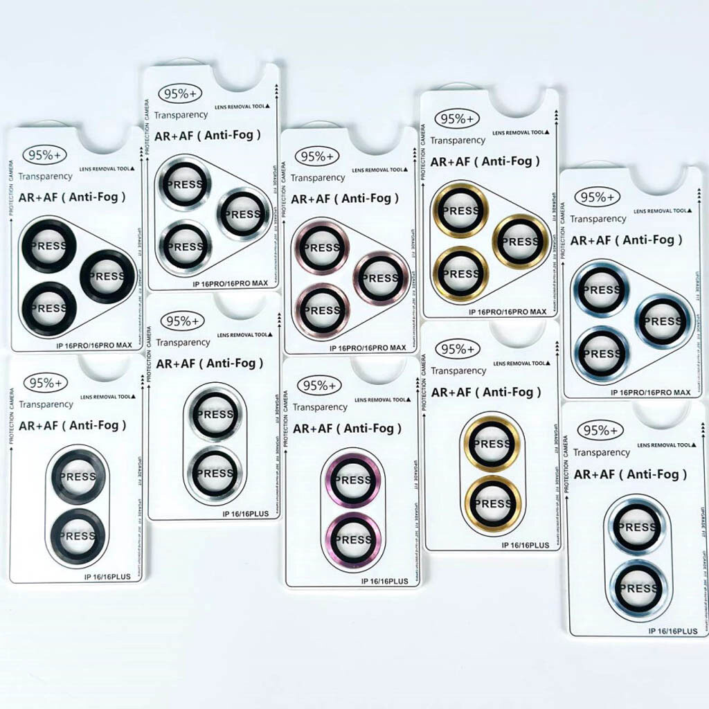 Захисне скло камери Apple iPhone 17, Metal Classic, Золотий - № 6 Захисне скло камери Apple iPhone 17, Metal Classic, Золотий - № 6