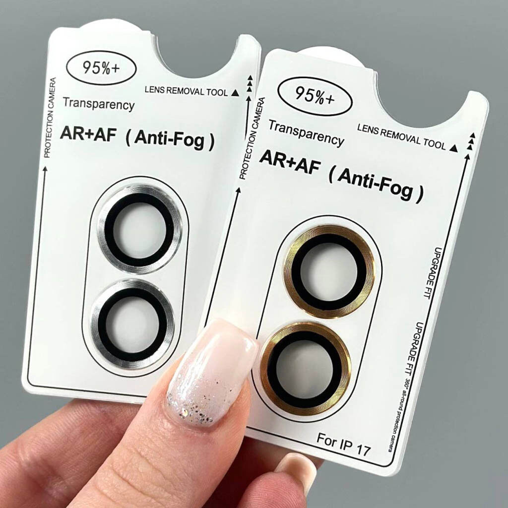 Захисне скло камери Apple iPhone 17, Metal Classic, Золотий - № 7 Захисне скло камери Apple iPhone 17, Metal Classic, Золотий - № 7