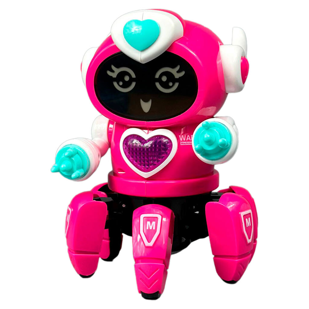 Інтерактивна іграшка Bot Robot Lady ZR142-3, Малиновий - № 1 Інтерактивна іграшка Bot Robot Lady ZR142-3, Малиновий - № 1