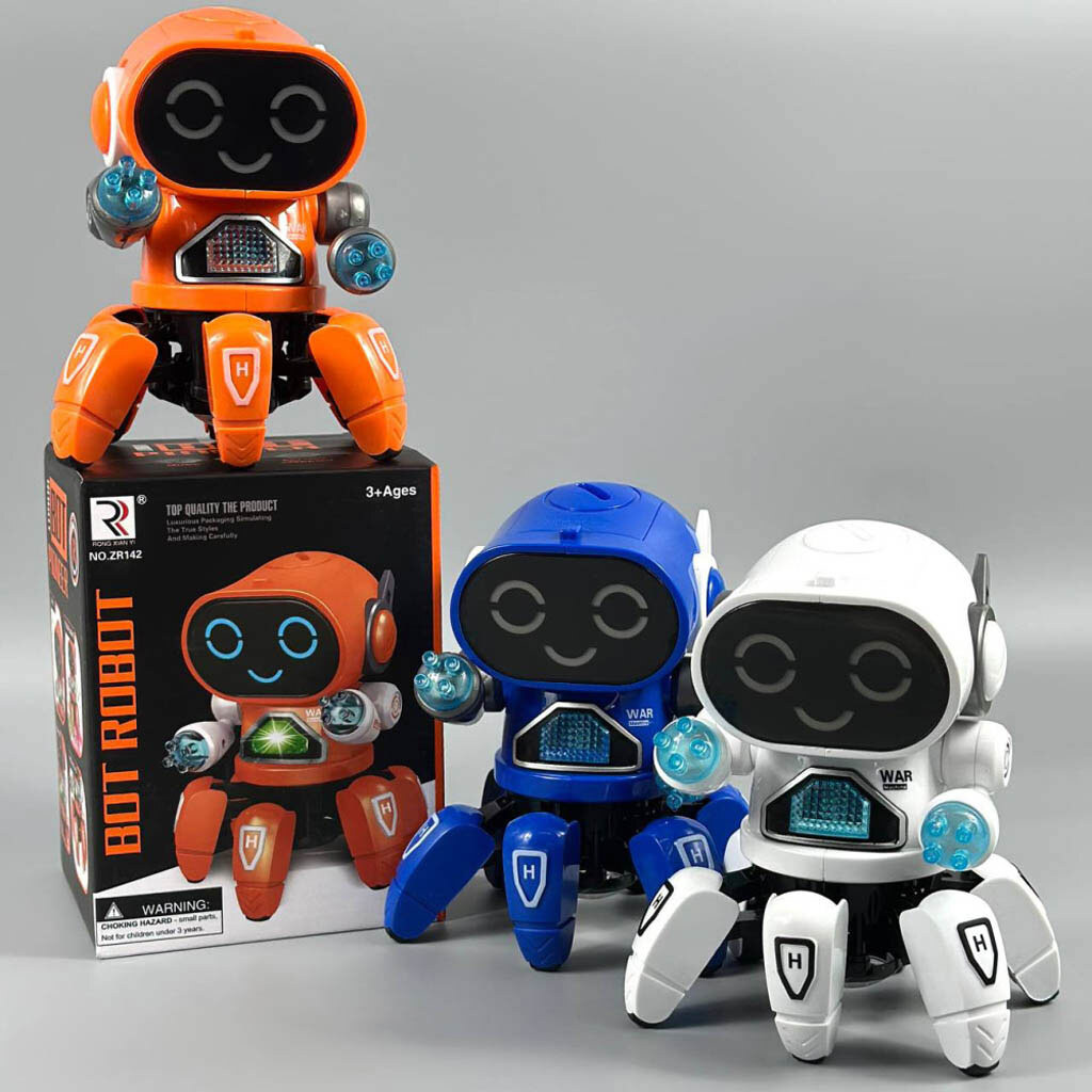 Інтерактивна іграшка Bot Robot Pioneer ZR142, Синій - № 10 Інтерактивна іграшка Bot Robot Pioneer ZR142, Синій - № 10