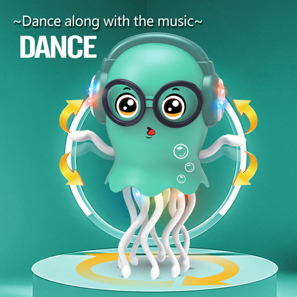 Интерактивная игрушка Dancing Jellyfish HX178, Зеленый - № 8 Интерактивная игрушка Dancing Jellyfish HX178, Зеленый - № 8