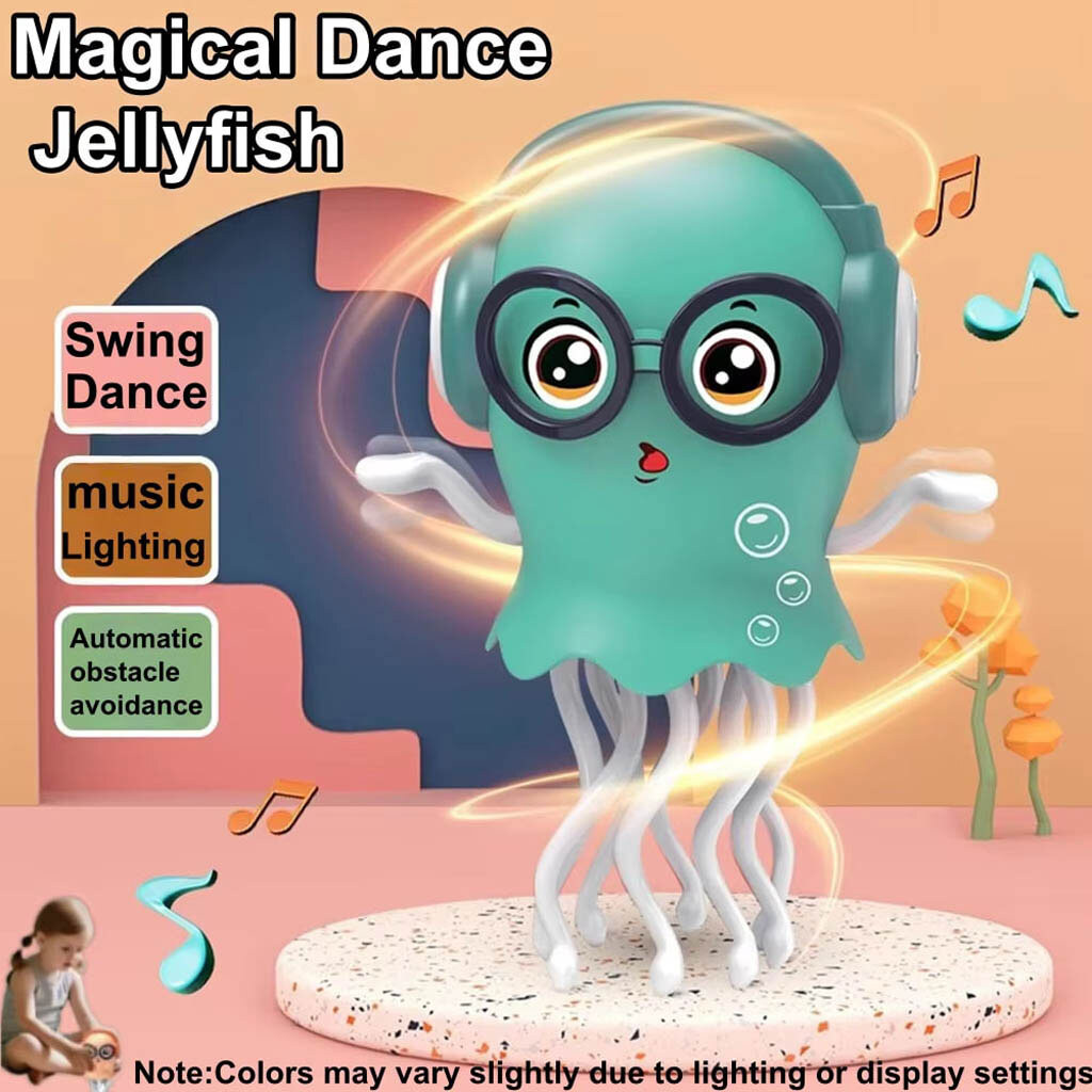 Интерактивная игрушка Dancing Jellyfish HX178, Зеленый - № 9 Интерактивная игрушка Dancing Jellyfish HX178, Зеленый - № 9