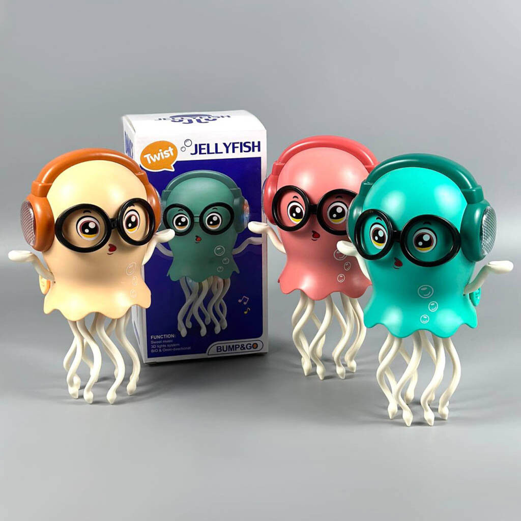 Интерактивная игрушка Dancing Jellyfish HX178, Зеленый - № 10 Интерактивная игрушка Dancing Jellyfish HX178, Зеленый - № 10