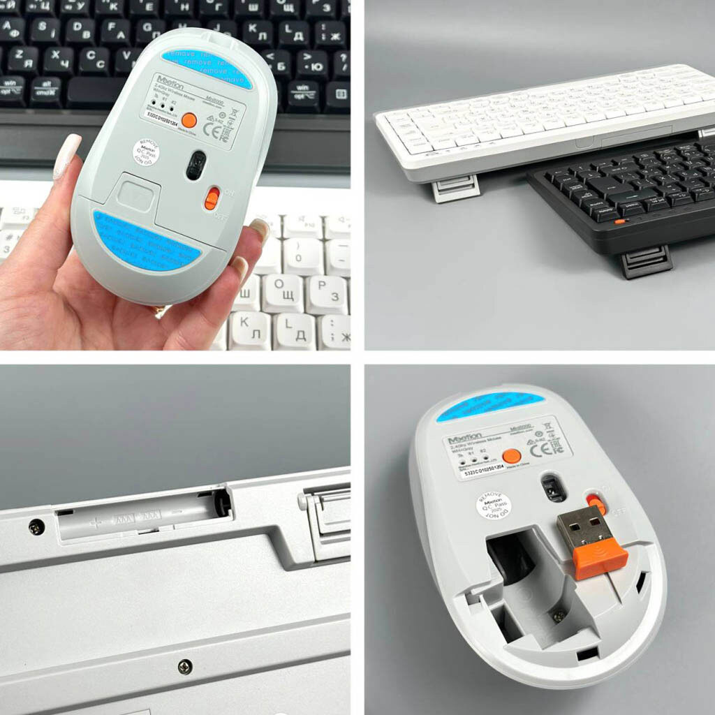 Клавиатура Meetion Mini5000, Белый - № 3 Клавиатура Meetion Mini5000, Белый - № 3